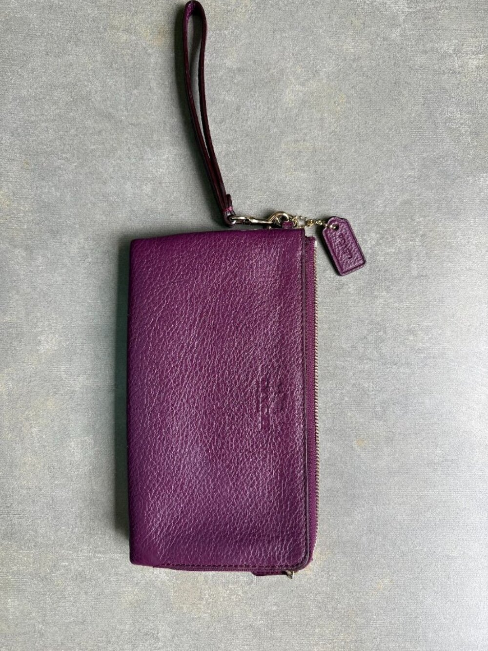 Coach Double Zip Wallet/Wristlet